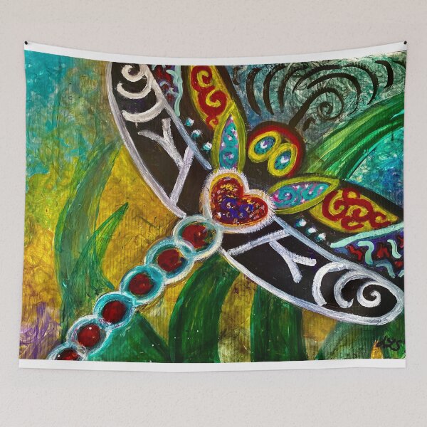 Item preview, Fantasy Dragonfly designed and sold by Moleshavesouls.