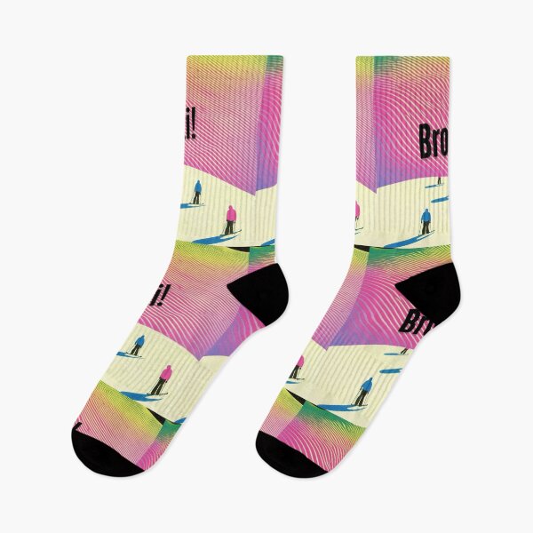 Item preview, Broski! Retro Ski Vibes designed and sold by Molly's Gone Mad .