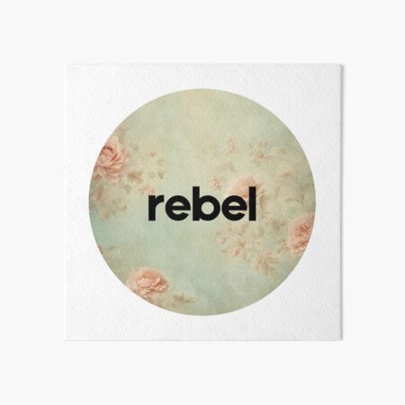 Artikel-Vorschau von Floraler Vintage-Rebell, designt und verkauft von MegaTStudio.