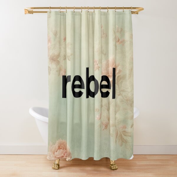 Vista previa del artículo con la obra «Rebelde floral vintage», diseñado y vendido por MegaTStudio.