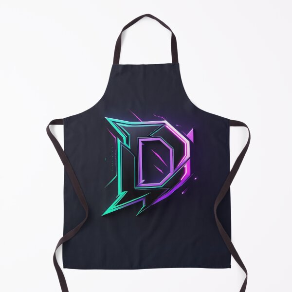Item preview, Letter D cyberpunk style designed and sold by disturbedrod.