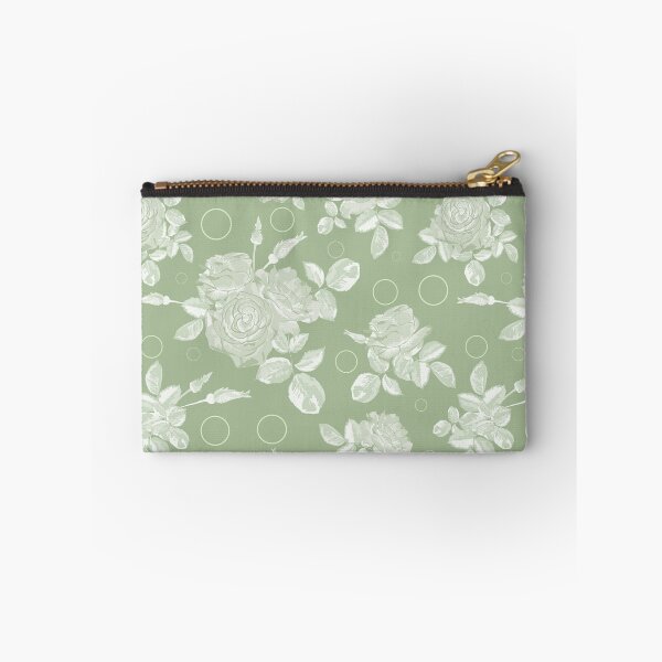 Item preview, Bouquet of roses on a bright green retro background designed and sold by fuzzyfox.