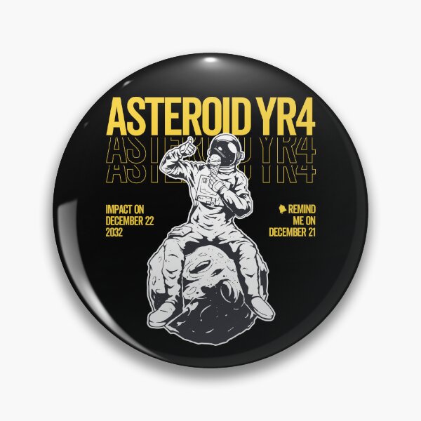 Item preview, "Asteroid 2024 YR4: 2032 The Final Countdown – Impact on December 22, 2032, Remind Me on Cosmic Doomsday!" designed and sold by artworkathome.