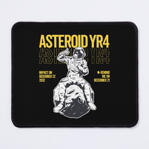 Item preview, "Asteroid 2024 YR4: 2032 The Final Countdown – Impact on December 22, 2032, Remind Me on Cosmic Doomsday!" designed and sold by artworkathome.