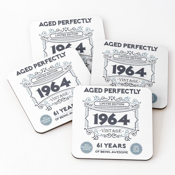 Item preview, Legend Aged Perfectly Born in 1964 Limited Edition, 61th Birthday Gift 61 years of Being Awesome Vintage Turning 61 years designed and sold by DjenShop.