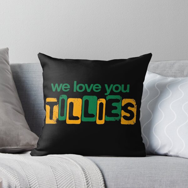 Item preview, We Love You Tillies - Green & Yellow Football Fan Shirt designed and sold by H Jonas.