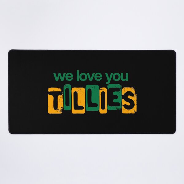 Item preview, We Love You Tillies - Green & Yellow Football Fan Shirt designed and sold by H Jonas.