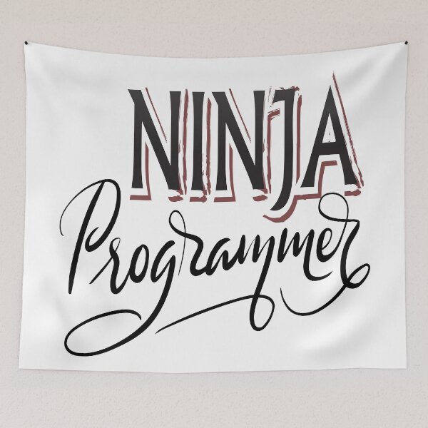 Item preview, Ninja Programmer  designed and sold by ProjectX23.