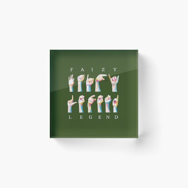 Item preview, ABC's in Sign Language - Faizy Legend designed and sold by FaizyLegend.