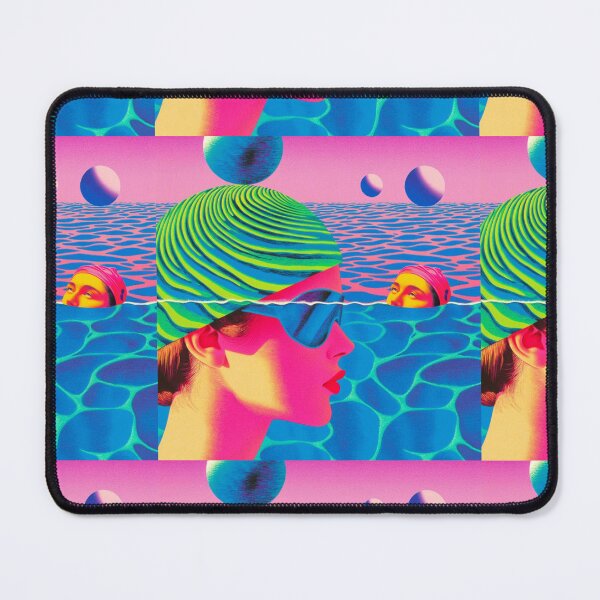 Item preview, Neon Poolside Dreamscape designed and sold by Molly's Gone Mad .