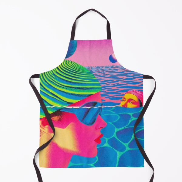 Item preview, Neon Poolside Dreamscape designed and sold by Molly's Gone Mad .