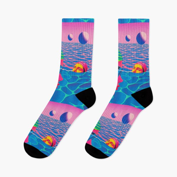 Item preview, Neon Poolside Dreamscape designed and sold by Molly's Gone Mad .