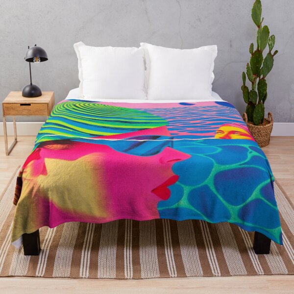Item preview, Neon Poolside Dreamscape designed and sold by Molly's Gone Mad .