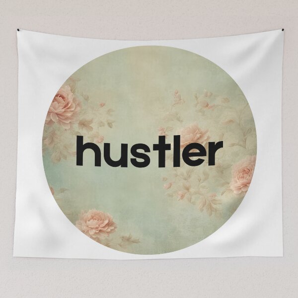 Aperçu de l'œuvre Hustler floral vintage créée et vendue par MegaTStudio.