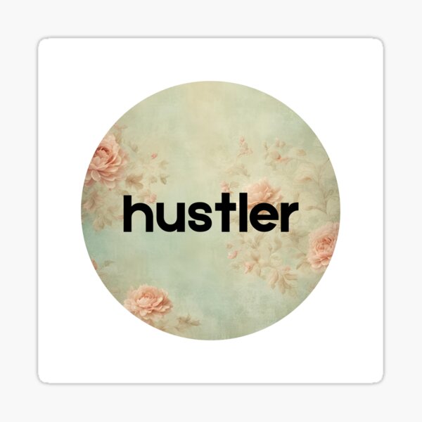Item preview, Vintage Floral Hustler designed and sold by MegaTStudio.