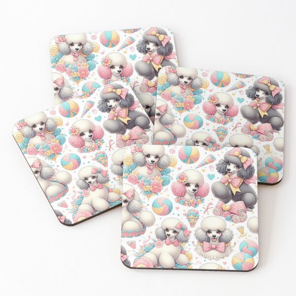 Item preview, Cheefful Poodles  designed and sold by Wags & Tails.