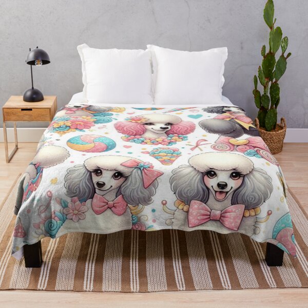 Item preview, Cheefful Poodles designed and sold by Wags & Tails.