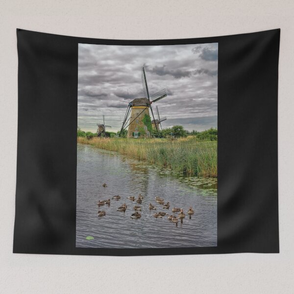 Item preview, The Windmills at Kinderdijk designed and sold by Lanis Rossi.