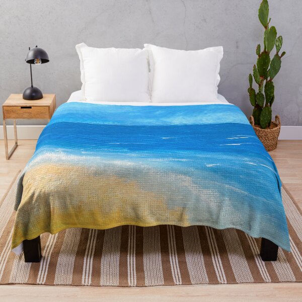 Item preview, Serene Shores: Ocean and Sandy Beach designed and sold by NatsVision.