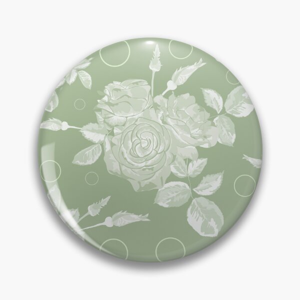 Item preview, Bouquet of roses on a bright green retro background designed and sold by fuzzyfox.