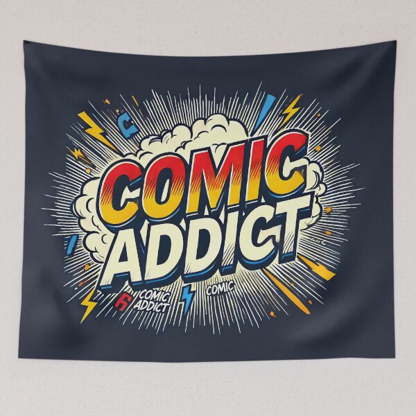 Item preview, Cosmic addict, typography designed and sold by maxmaj.