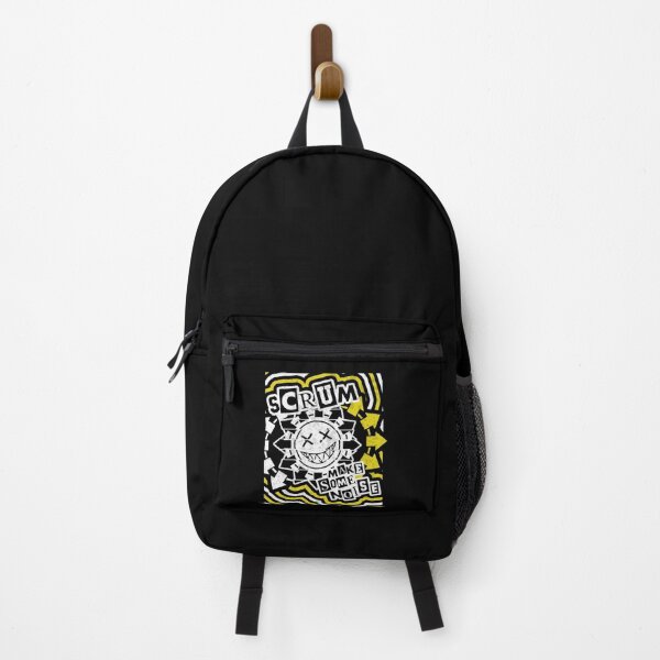 Item preview, Yellow Scrum Smiley Waves Logo designed and sold by KumosBrand.