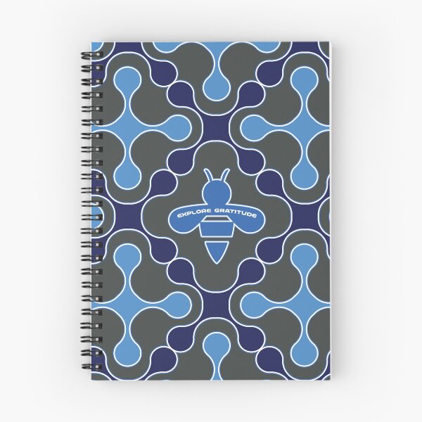 Item preview, Blue Bee Pattern designed and sold by FlyfolkDesign.