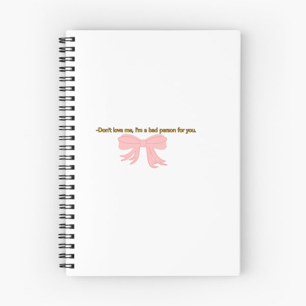Item preview, Don't love me, I'm a bad person for you  designed and sold by saylucyernaga.