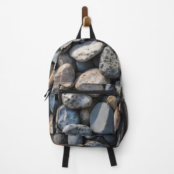 Item preview, Pebble Mosaic, Weathered Organic Patterns, Scandinavian Style Textures, Modern Rustic Soothing Art designed and sold by Kintsugi99.