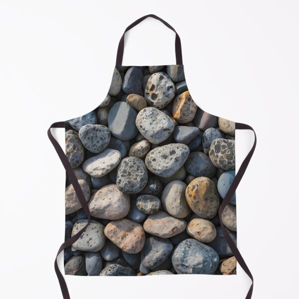 Item preview, Pebble Mosaic, Weathered Organic Patterns, Scandinavian Style Textures, Modern Rustic Soothing Art designed and sold by Kintsugi99.