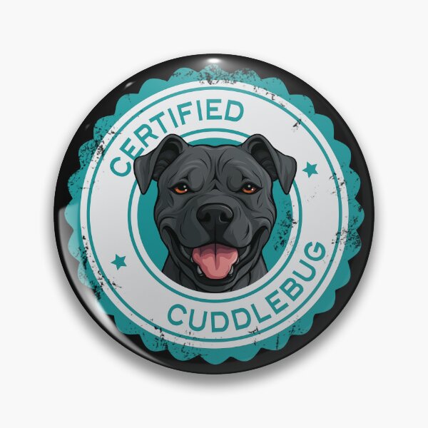 Item preview, Pitbull - Black - 'Cuddlebug' designed and sold by wotsthis.