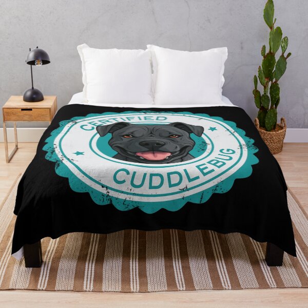 Item preview, Pitbull - Black - 'Cuddlebug' designed and sold by wotsthis.