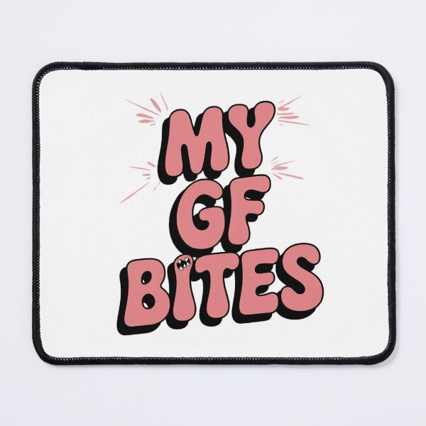 Item preview, My GF Bites Funny Aesthetic designed and sold by Cheerhub.