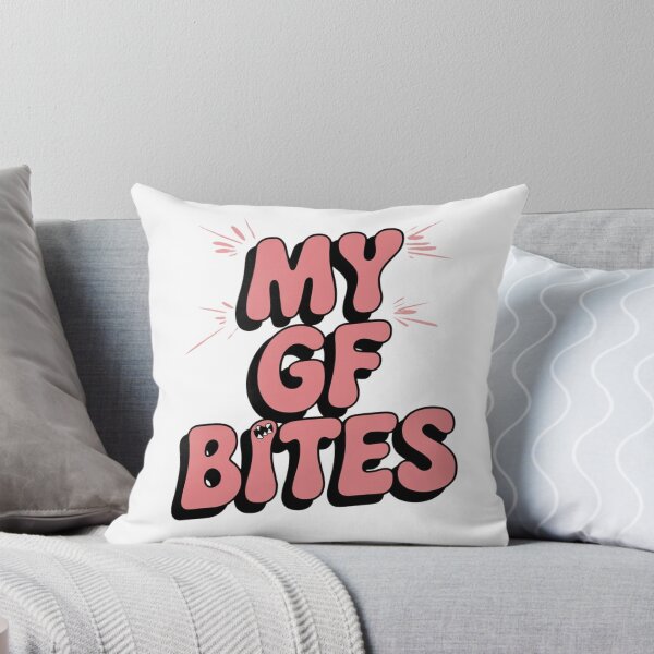 Item preview, My GF Bites Funny Aesthetic designed and sold by Cheerhub.