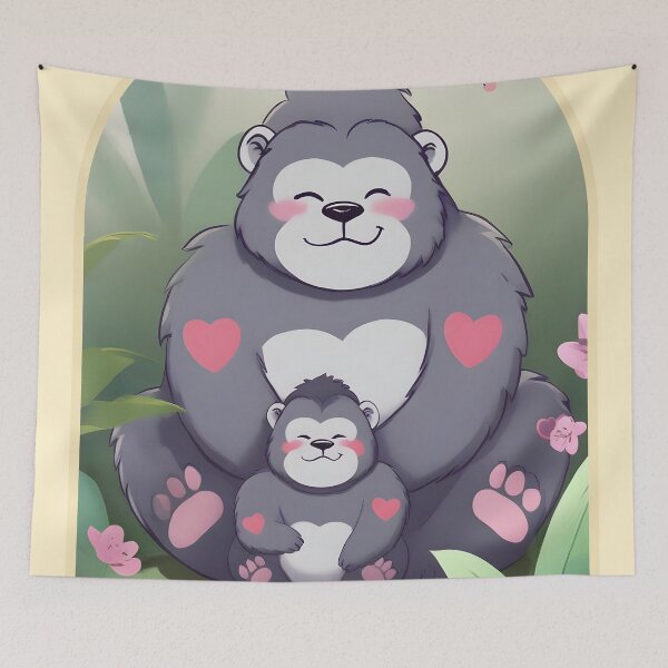 Item preview, happy gorillas designed and sold by aliraweb.