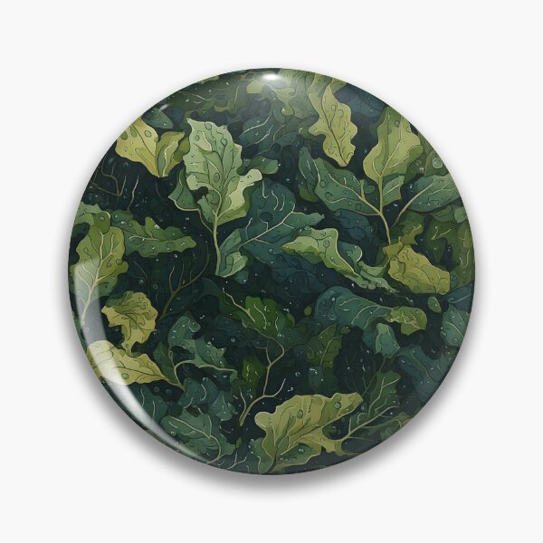 Item preview, Camouflage pattern inspired by rain wet leaves  designed and sold by Designbes.