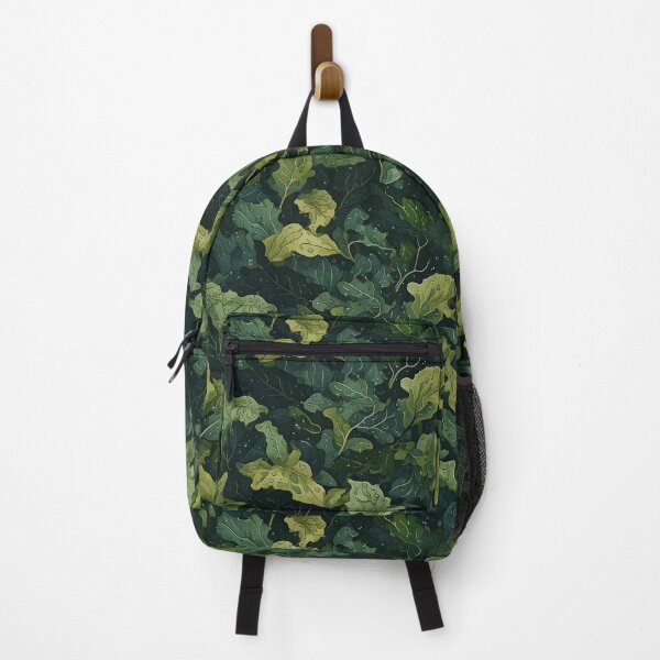 Item preview, Camouflage pattern inspired by rain wet leaves designed and sold by Designbes.