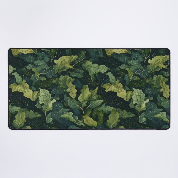 Item preview, Camouflage pattern inspired by rain wet leaves designed and sold by Designbes.