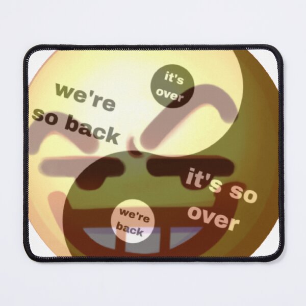 Item preview, WE'RE SO BACK/it's so over designed and sold by DoingArtsyStuff.