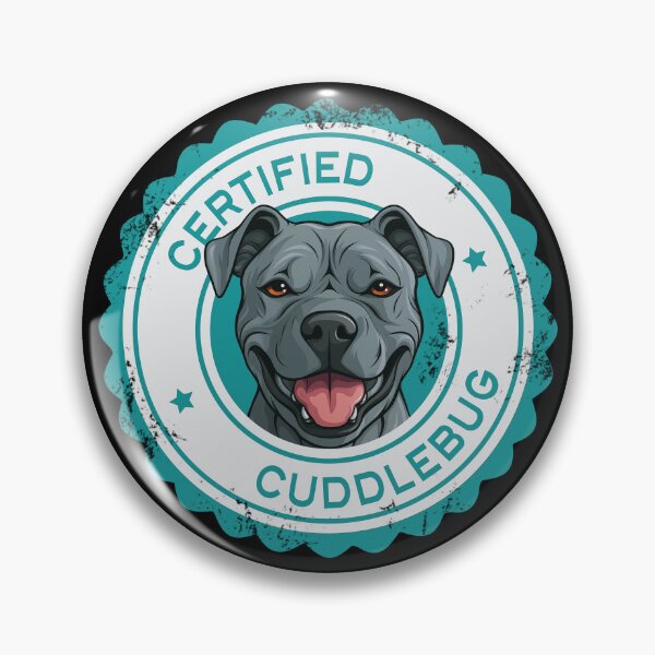 Item preview, Copy of Pitbull - Blue Gray - 'Cuddlebug' designed and sold by wotsthis.