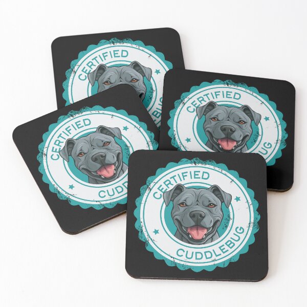 Item preview, Copy of Pitbull - Blue Gray - 'Cuddlebug' designed and sold by wotsthis.