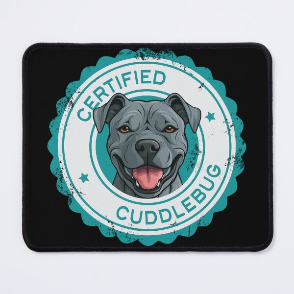 Item preview, Copy of Pitbull - Blue Gray - 'Cuddlebug' designed and sold by wotsthis.