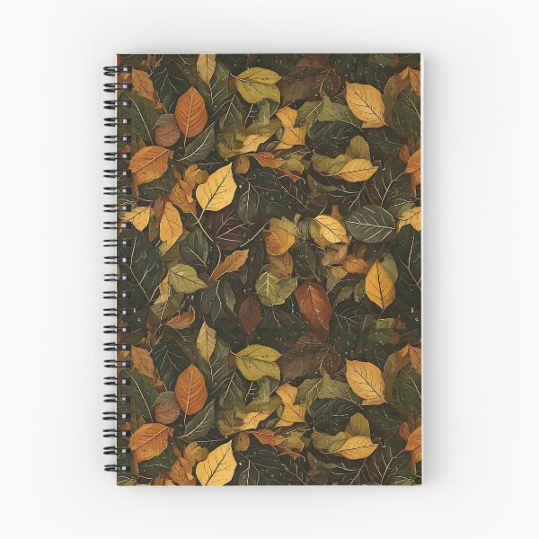 Item preview, Camouflage wet leaves pattern inspired by rain designed and sold by Designbes.