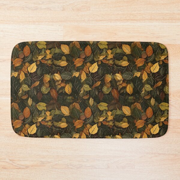 Item preview, Camouflage wet leaves pattern inspired by rain designed and sold by Designbes.