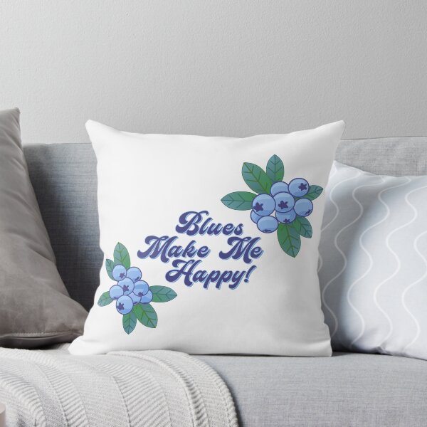 Item preview, Blues Make Me Happy designed and sold by LearnDirt.