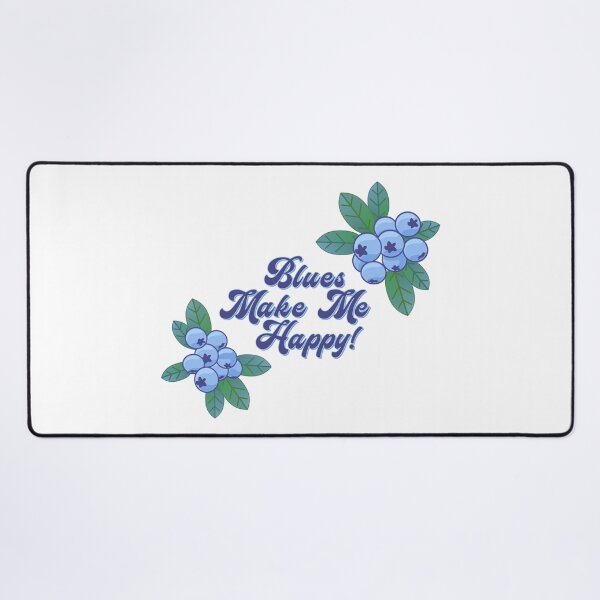 Item preview, Blues Make Me Happy designed and sold by LearnDirt.