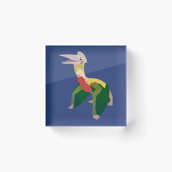 Item preview, Pineapple Green Cheek conure pterodactyl  designed and sold by NovaEnchanting.