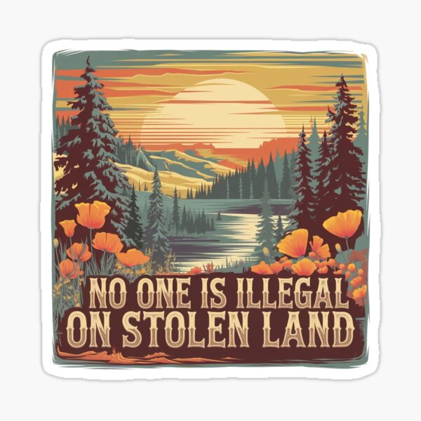 Item preview, No One Is Illegal Anti Racist Human Rights Activist designed and sold by Cheerhub.
