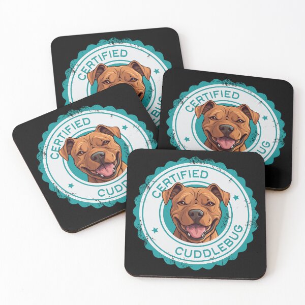 Item preview, Pitbull - Red - 'Cuddlebug' designed and sold by wotsthis.