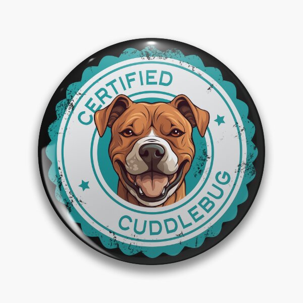 Item preview, Pitbull - Red Brown - 'Cuddlebug' designed and sold by wotsthis.